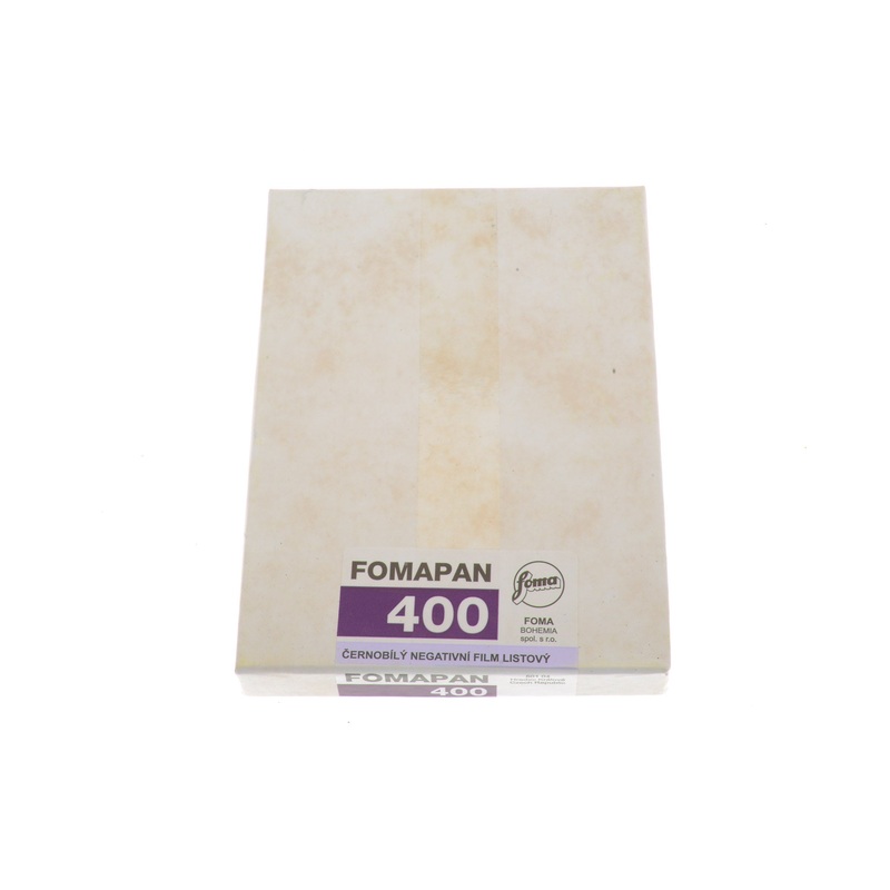 Foma Fomapan 400 4x5" Sheet Film, 50 sheets