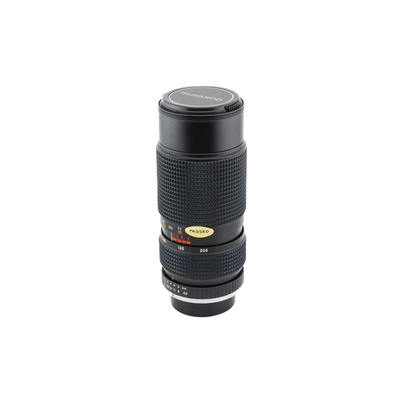 Quantaray 80-205mm f4.5 Auto Zoom Multi-Coated