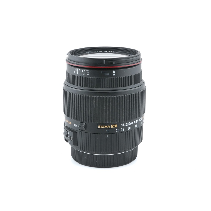 Sigma 18-200mm f3.5-6.3 DC OS HSM II