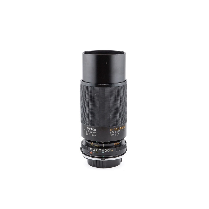 Tamron 80-210mm f3.8-4 CF Tele Macro BBAR MC (103A) + Adaptall - Nikon AI Adapter