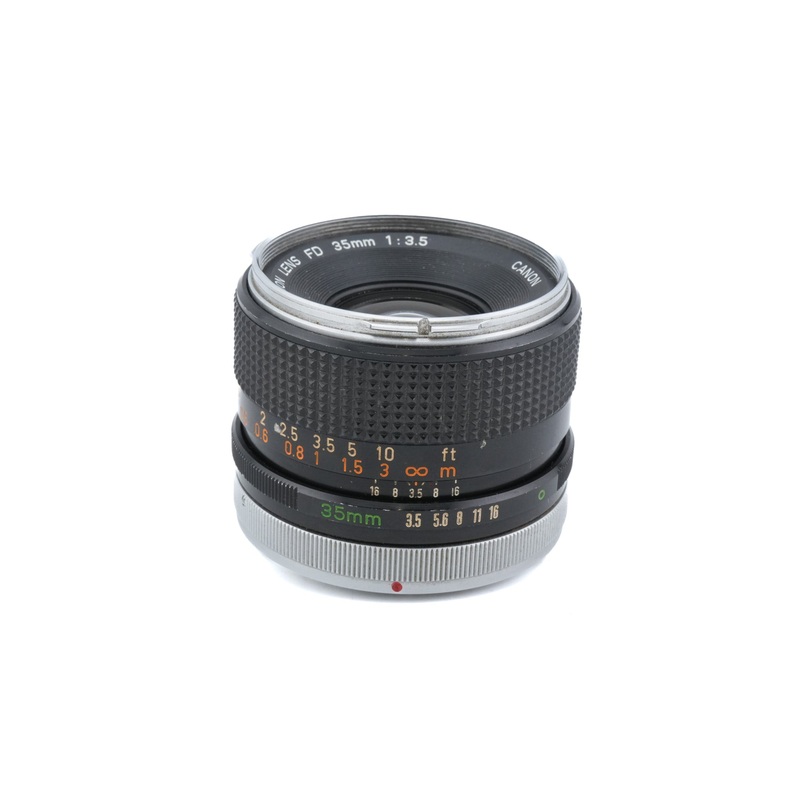 Canon 35mm f3.5 (Chrome Nose)