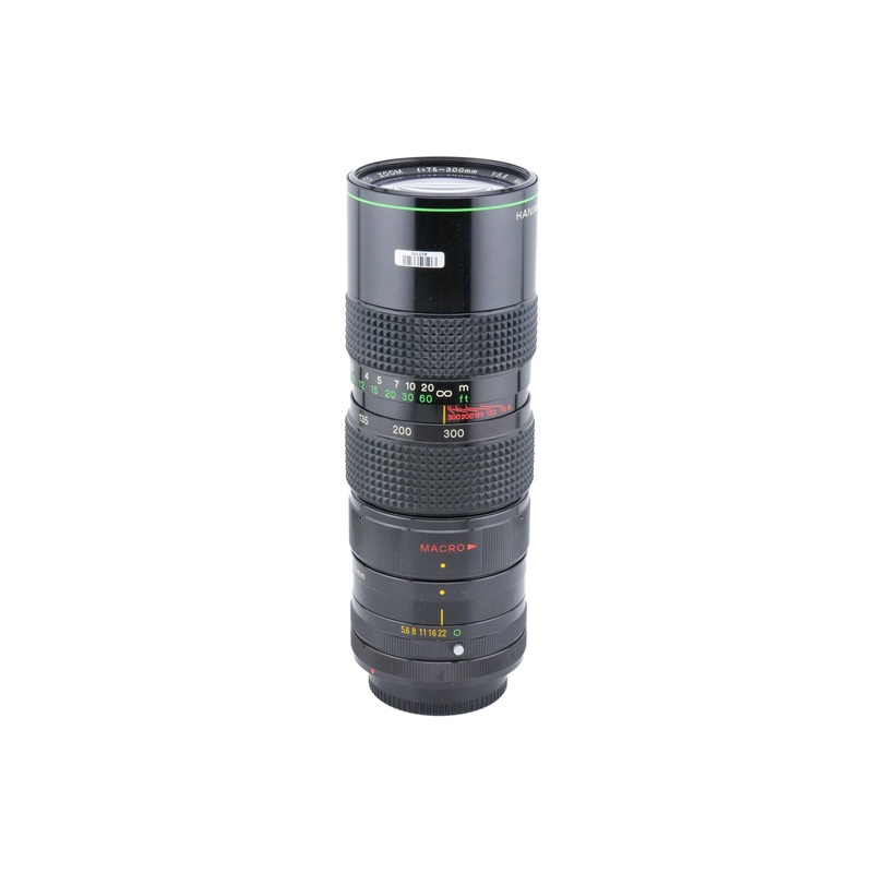Hanimex 75-300mm f5.6 MC Macro Auto Zoom