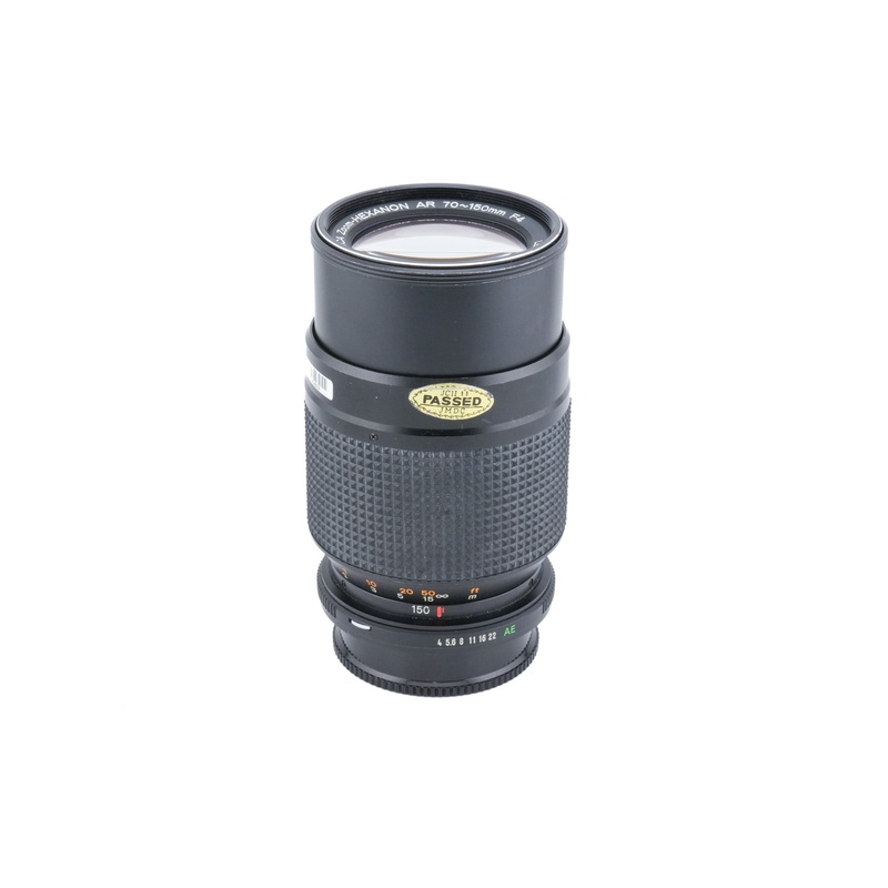 Konica 70-150mm f4 Zoom-Hexanon AR