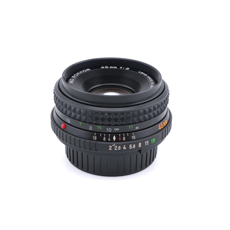 Minolta 45mm f2 MD Rokkor