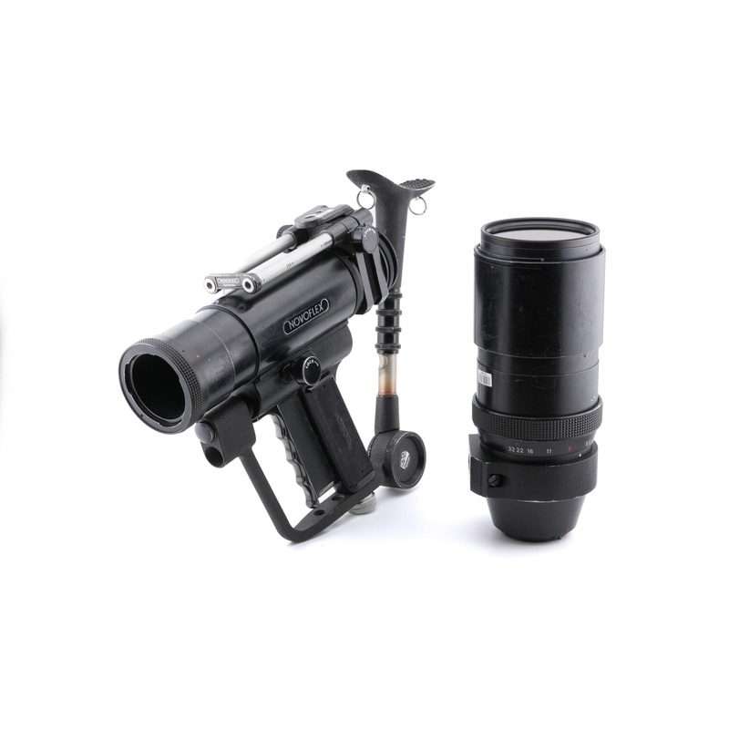 Novoflex 400mm f5.6 T-Noflexar + Follow Focus Pistol Grip (PIGRIFF) + Bellows Unit + Chest Pod (PISTOCK) + Nikon F Camera Adapter (NIKA)
