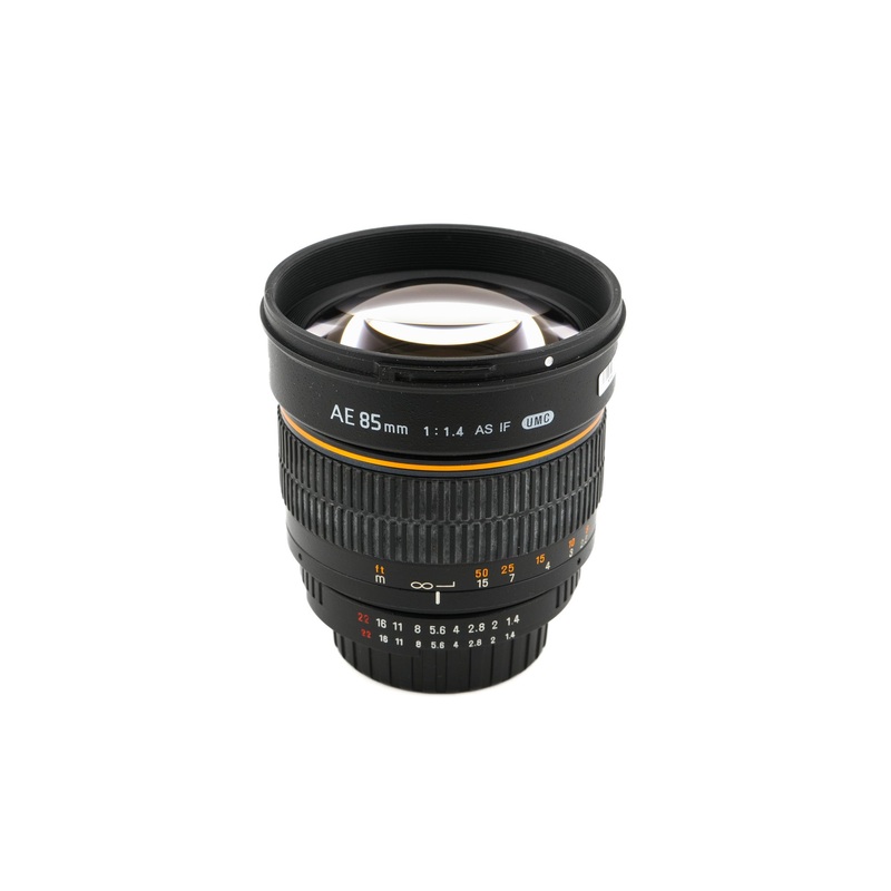 Samyang 85mm f1.4 AE AS IF UMC