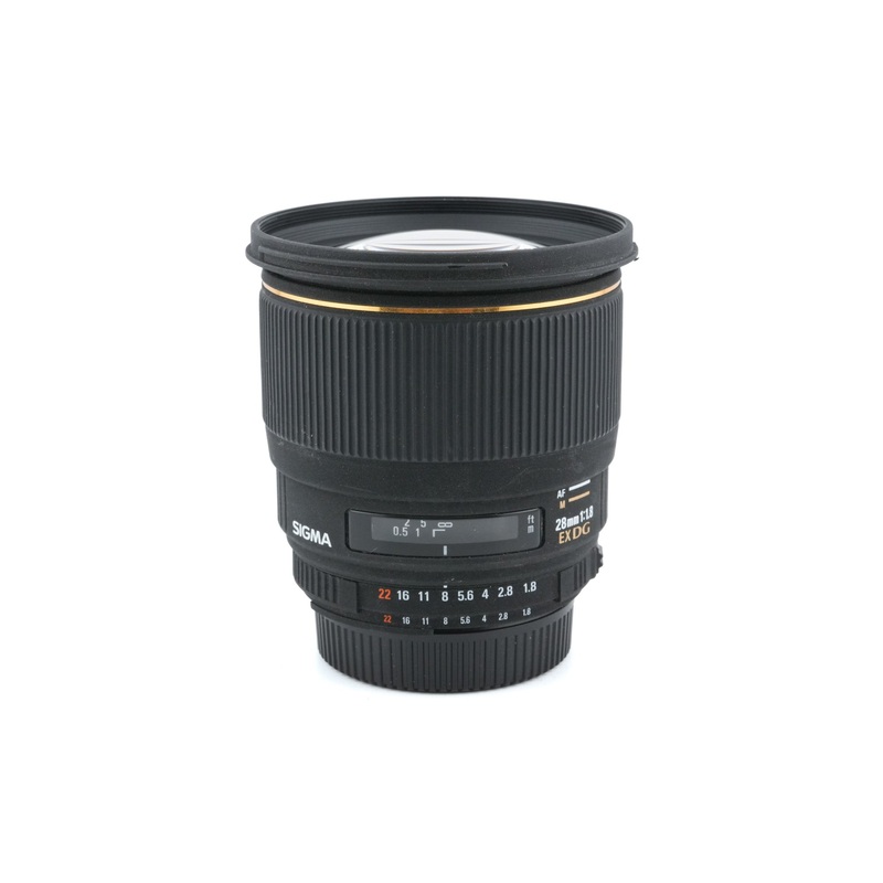 Sigma 28mm f1.8 EX DG