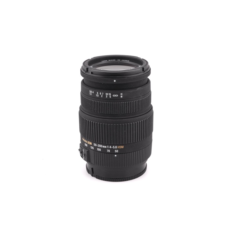 Sigma 50-200mm f4-5.6 DC OS HSM