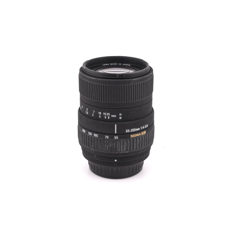 Sigma 55-200mm f4-5.6 DC