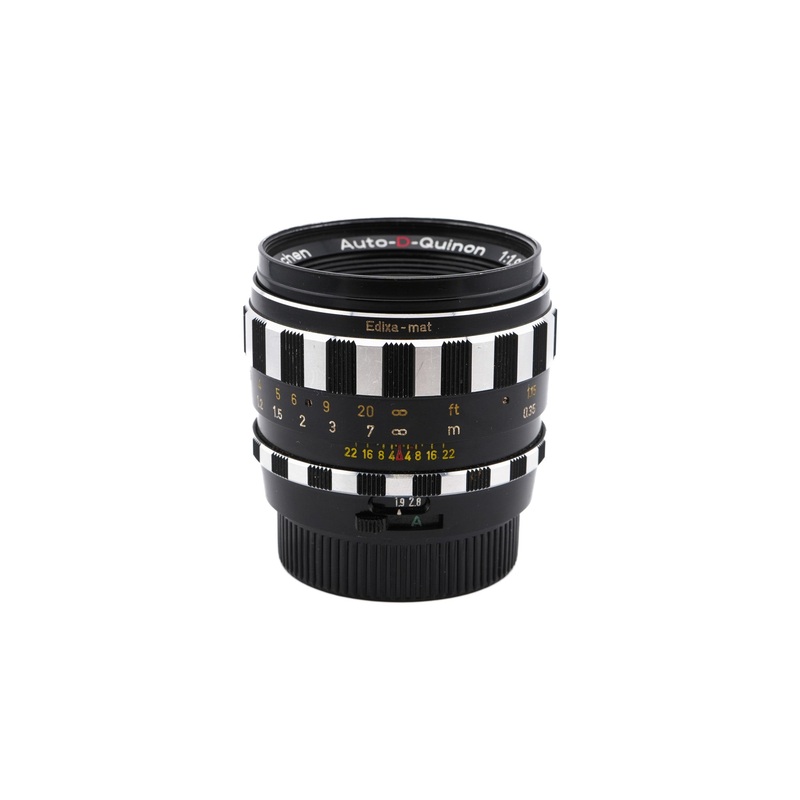 Steinheil 55mm f1.9 Auto-D-Quinon