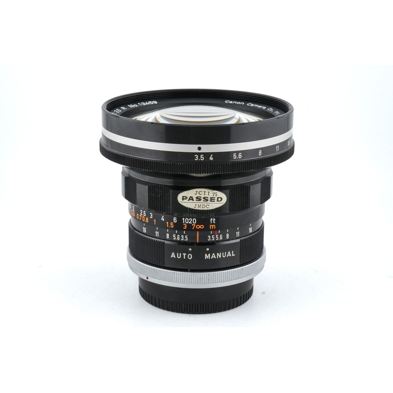 Canon 19mm f3.5 R