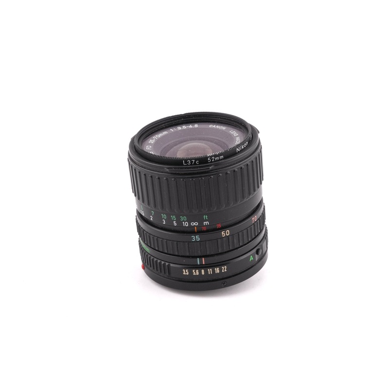 Canon 35-70mm f3.5-4.5 Macro FDn