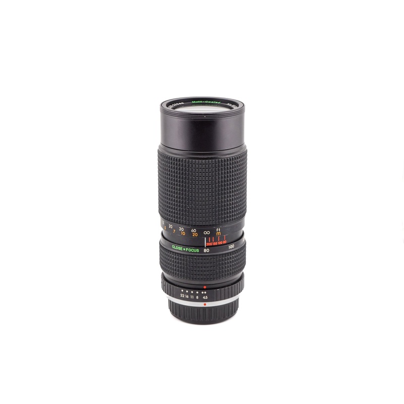 Marexar 80-205mm f4.5 Multi-Coated CX Zoom