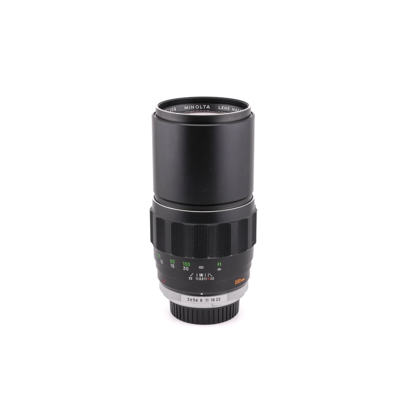 Minolta 200mm f3.5 MC Tele Rokkor-QF