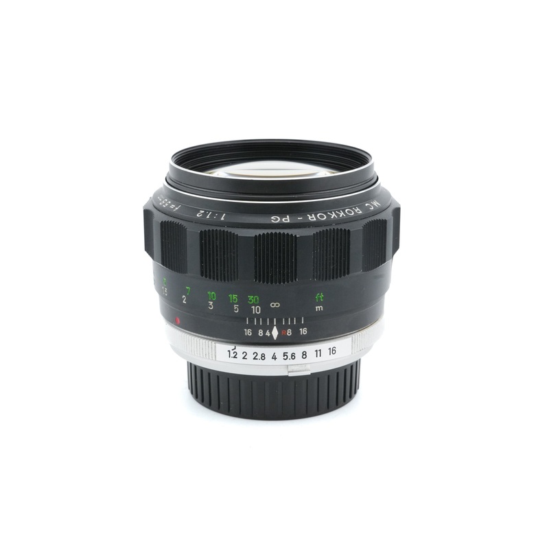 Minolta 58mm f1.2 MC Rokkor-PG