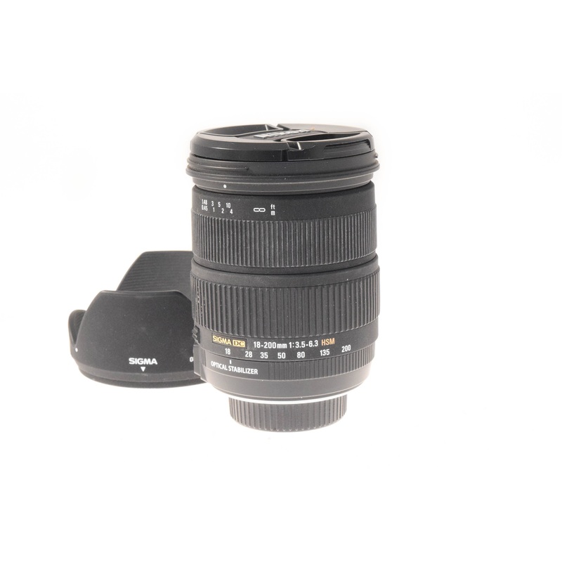 Sigma 18-200mm f3.5-6.3 DC OS HSM