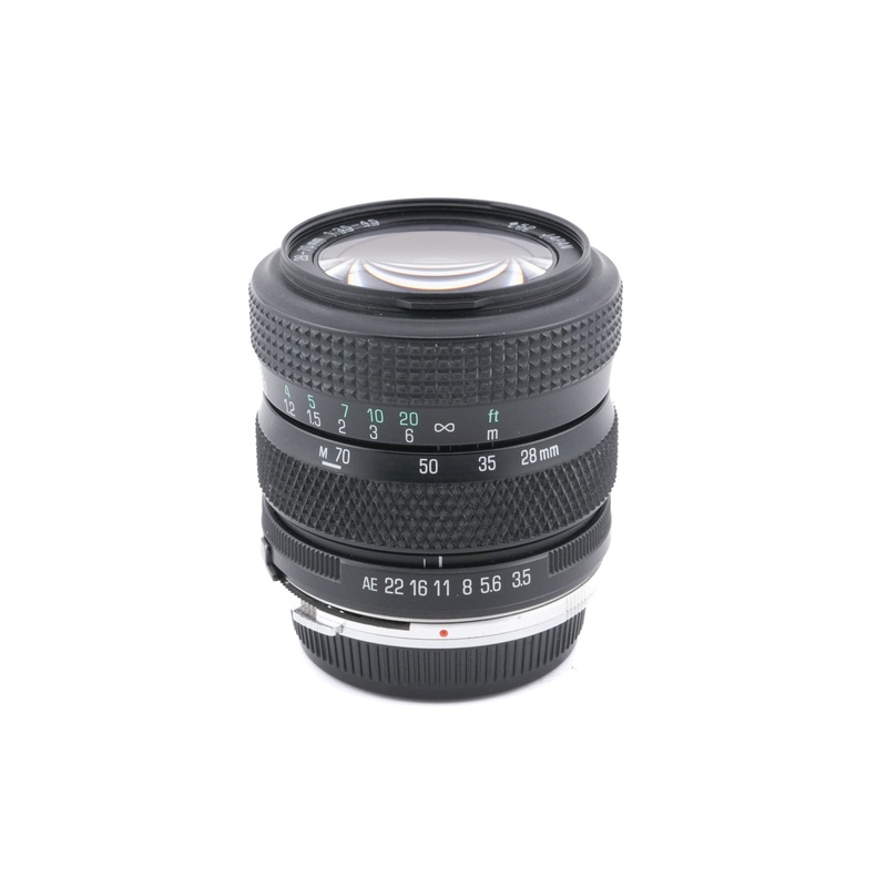 Tamron 28-70mm f3.5-4.5 (59A) + Adaptall - Olympus OM Adapter
