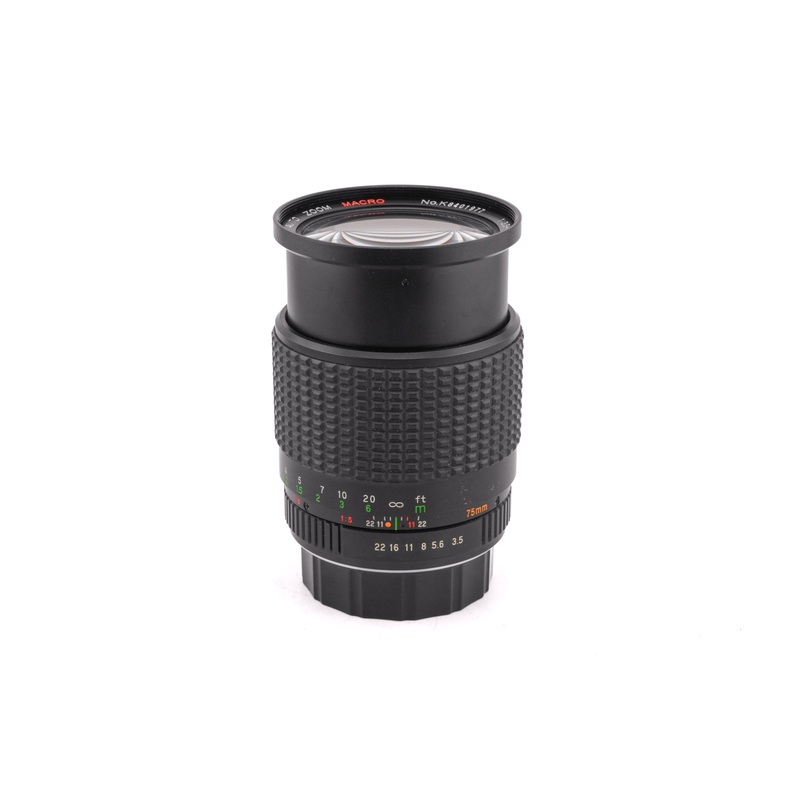 Tou/Five Star 28-75mm f3.5-4.5 MC Macro Auto Zoom