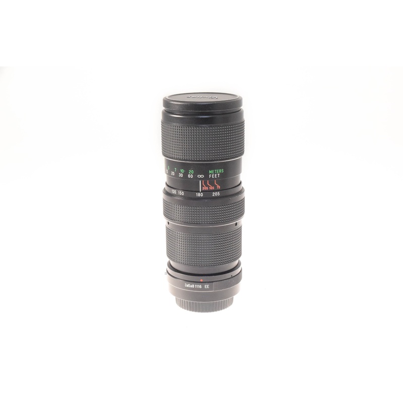 Vivitar 75-205mm f3.8 Close Focusing Auto Zoom