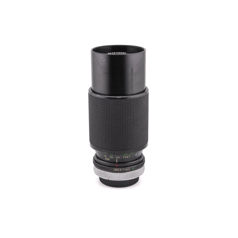 Vivitar 75-205mm f3.8 Macro Focusing Zoom MC