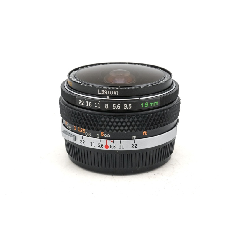 Olympus 16mm f3.5 Zuiko Auto-Fisheye