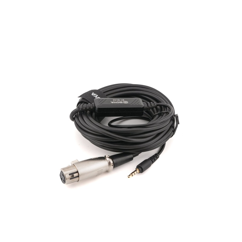 Boya BY-BCA6 XLR To 3.5mm Plug Microphone Cable