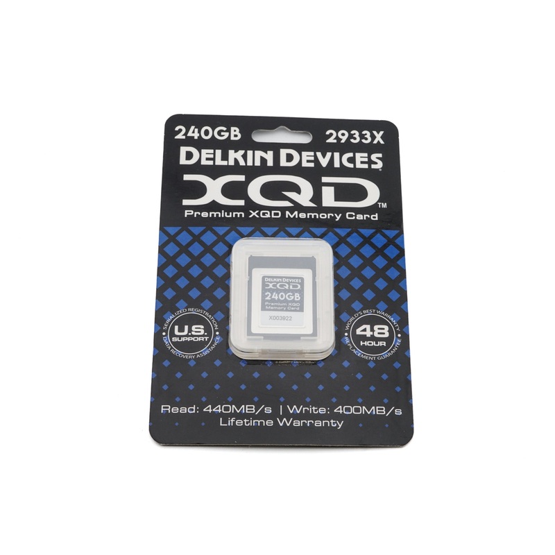 Delkin Devices 240 GB XQD Card Premium 2933X