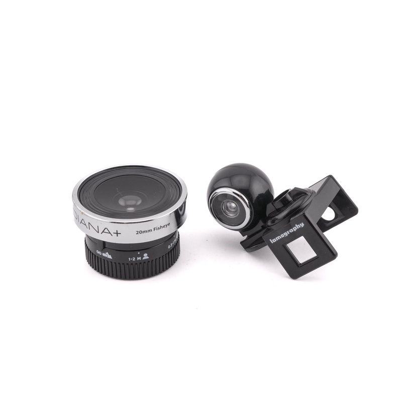 Lomography Diana+ 20mm Fisheye lens