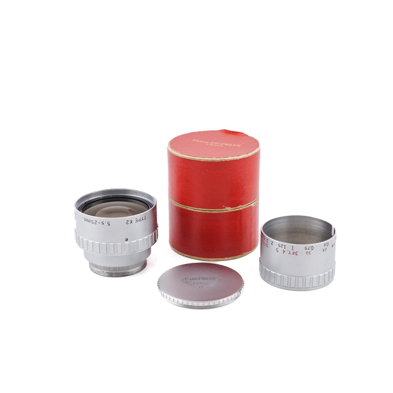 P.Angenieux 5.5-25mm Retro-Zoom Type K2 Wideangle Auxiliar Lens
