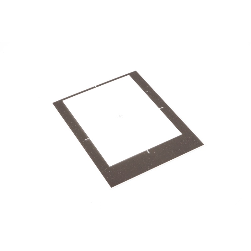 Polaroid Framing Template for 405 Film Back