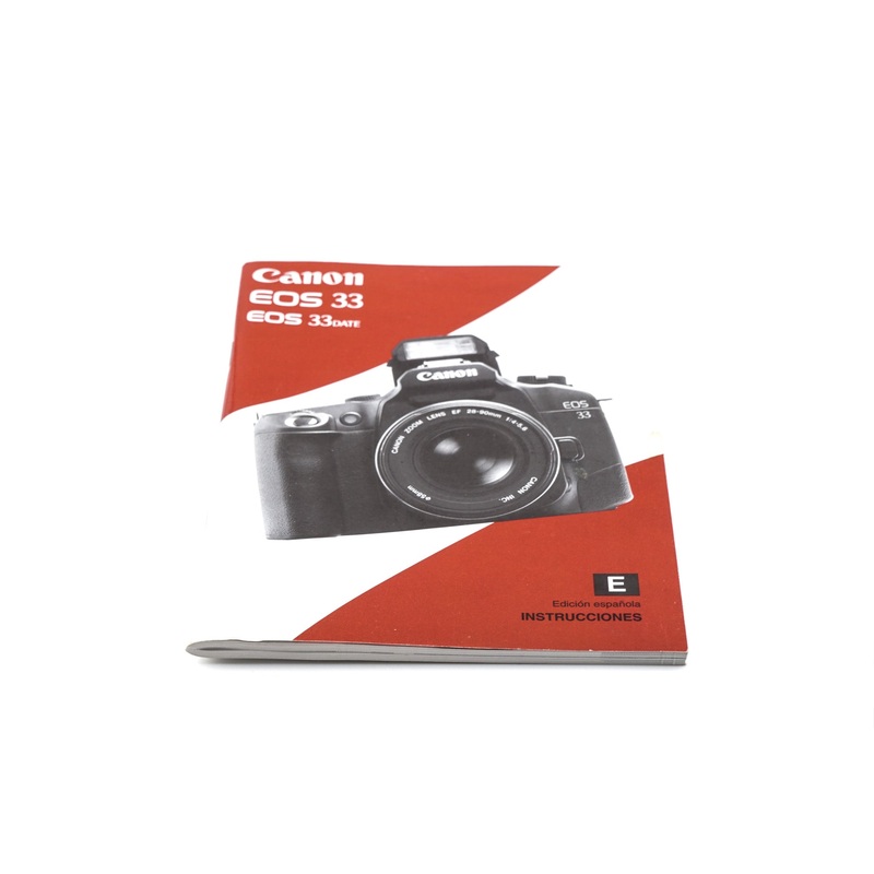 Canon EOS 33/ 33 Date Instructions