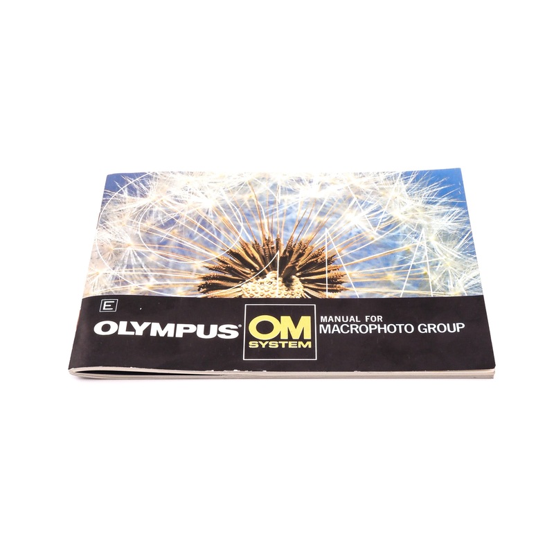Olympus Manual for Macrophoto Group