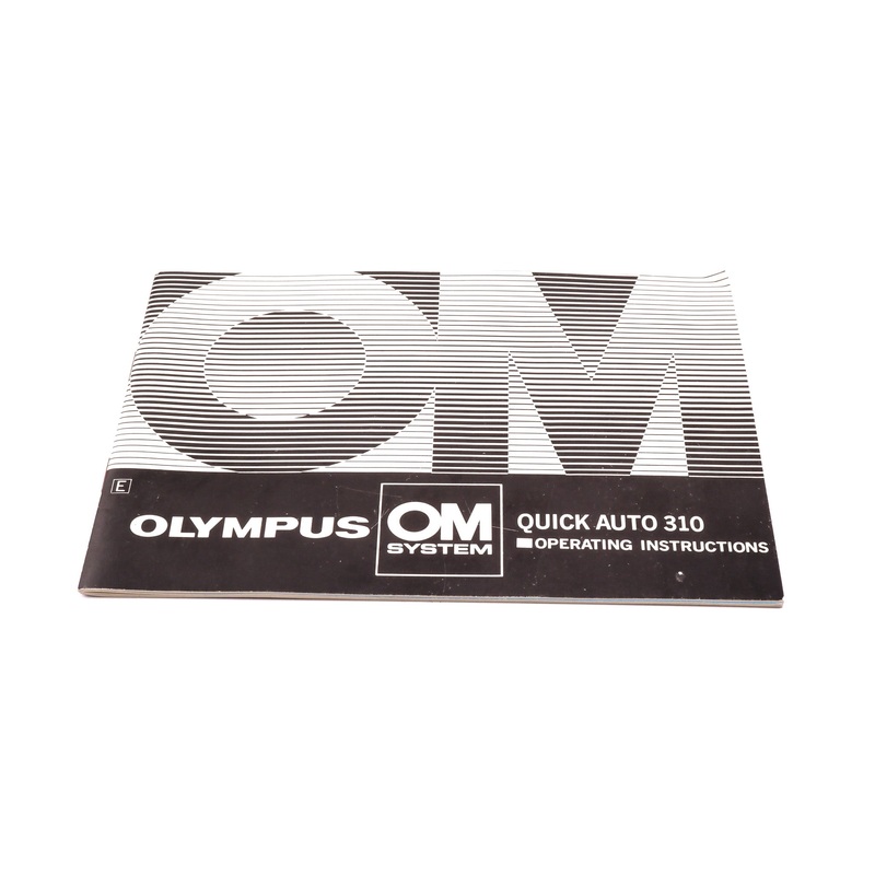 Olympus Quick Auto 310 Operating Instructions
