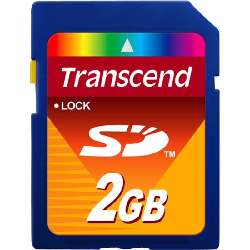 Transcend SD 2GB 45x Memory Card