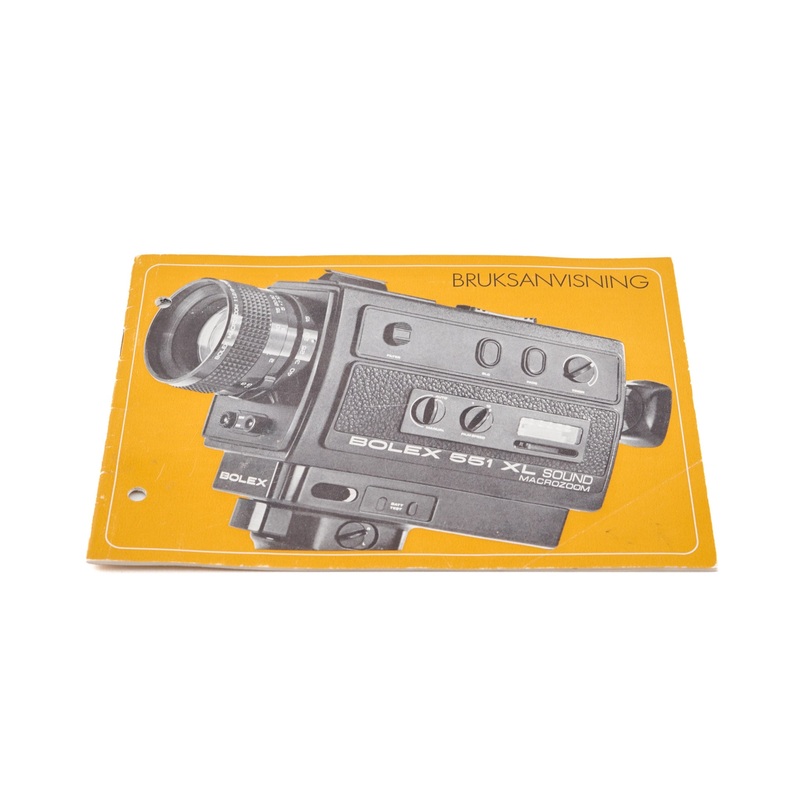 Bolex 551 XL Sound Instructions