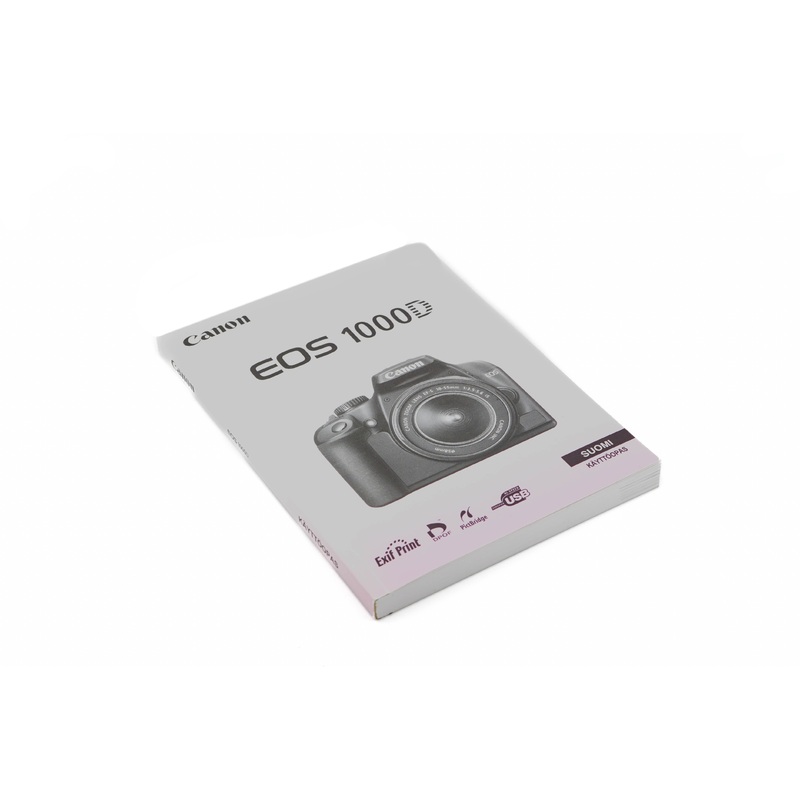 Canon 1000D Instructions