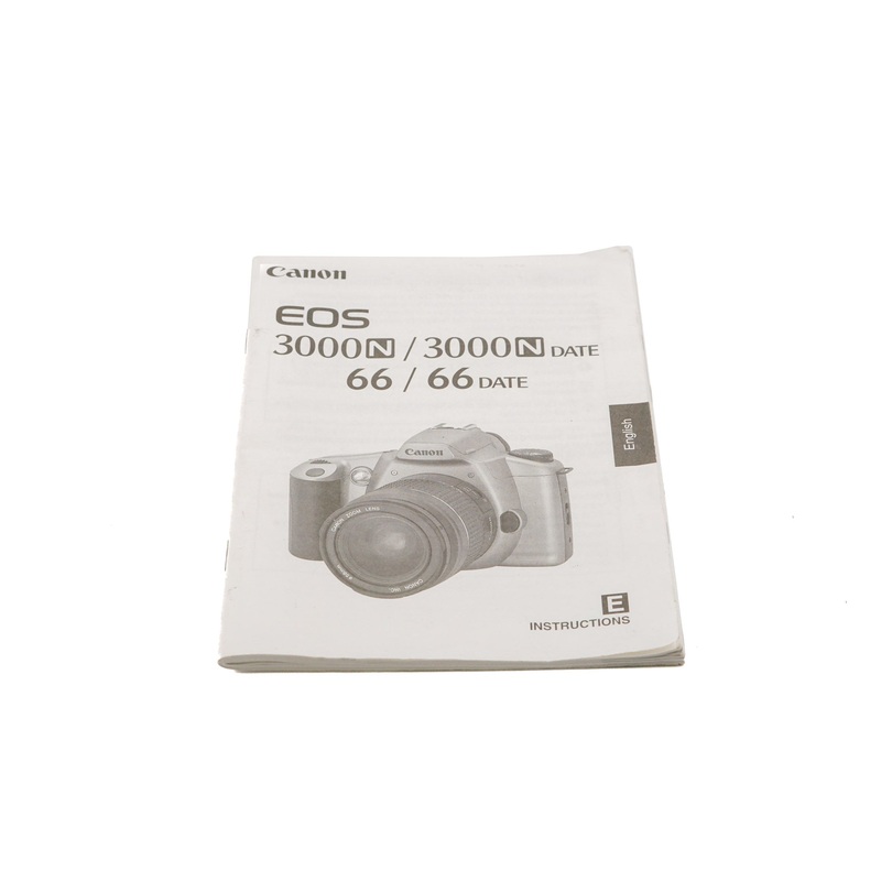 Canon EOS 3000N /3000N Date / 66 / 66 Date Instructions