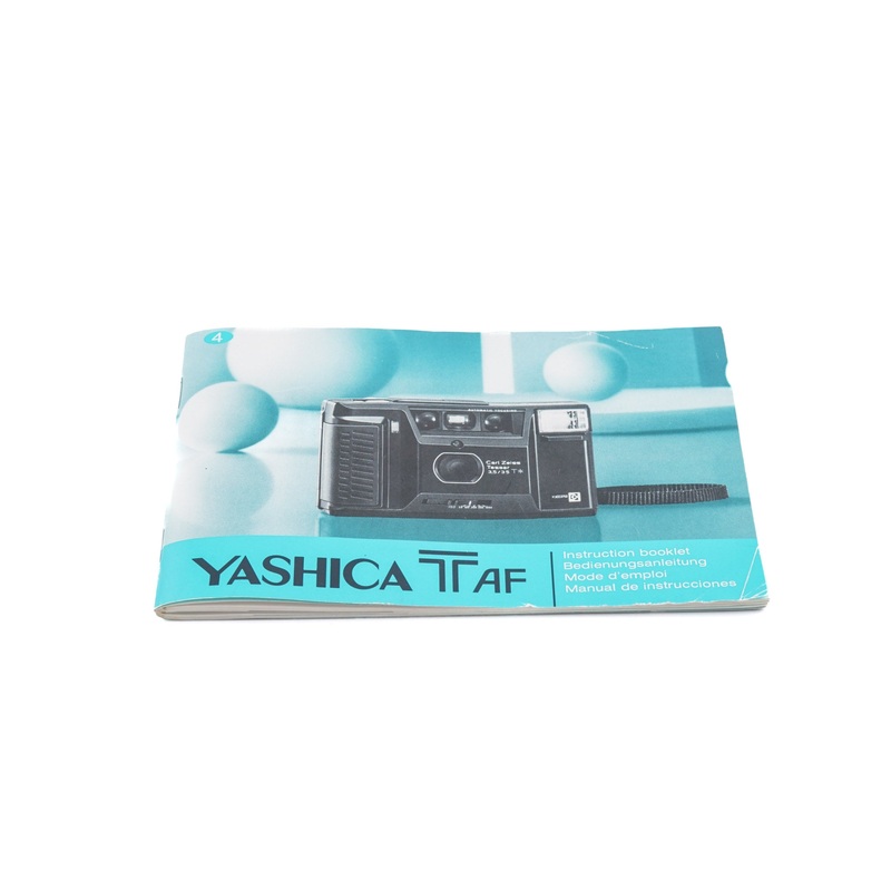 Yashica T AF Instructions