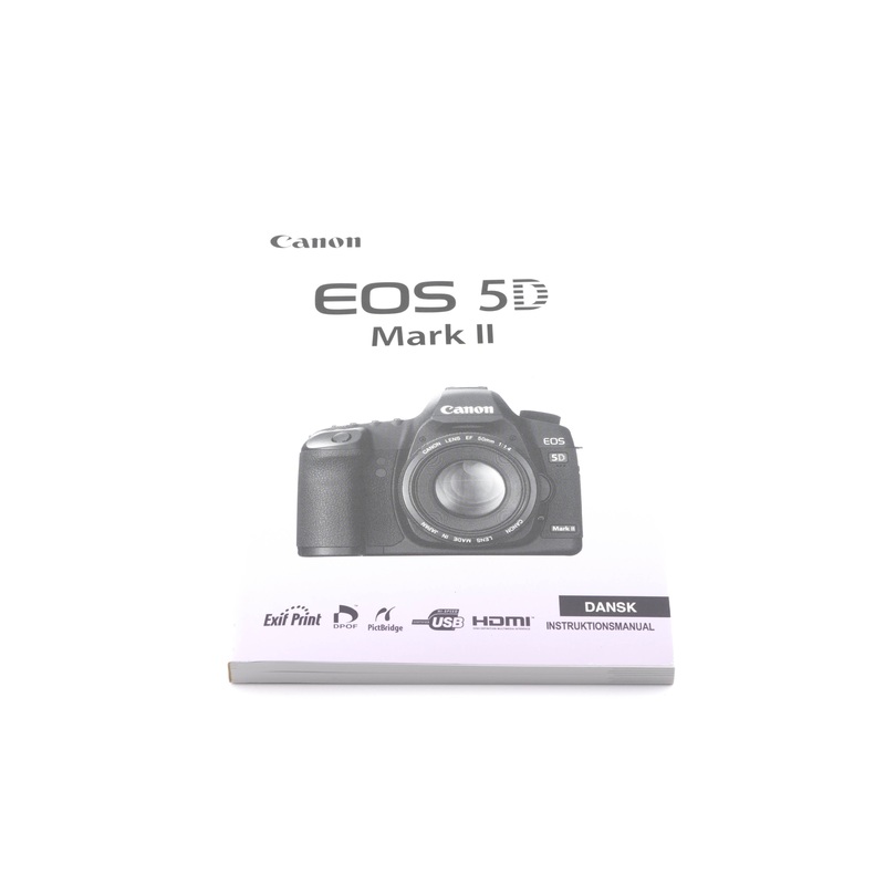 Canon 5D Mark II Instructions