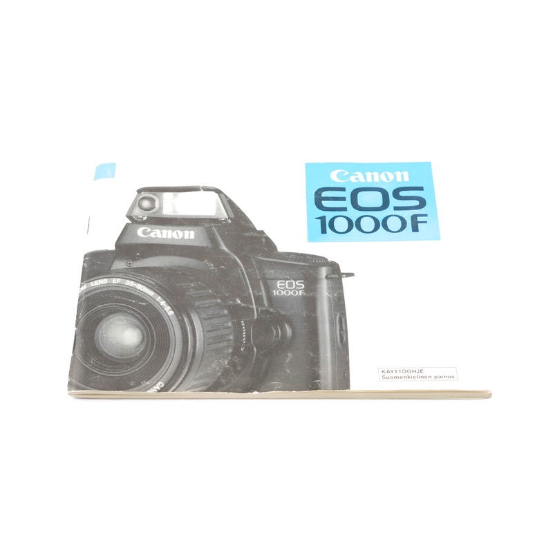 Canon EOS 1000F Instructions