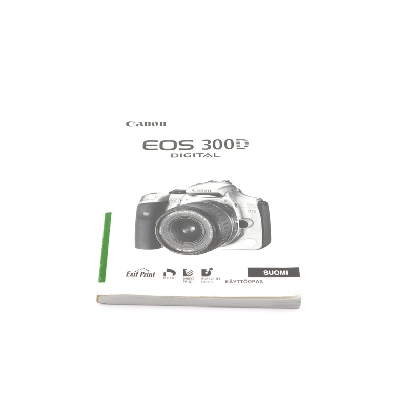Canon EOS 300D Digital Instructions