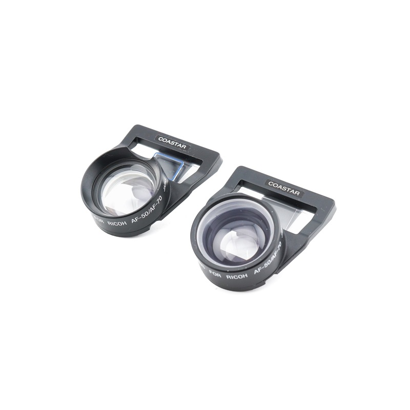Coastar Tele/Wide Lens Set for Ricoh AF-50/AF-70