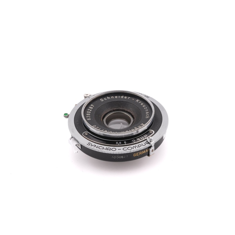 Schneider-Kreuznach 120mm f6.8 Angulon (Shutter)
