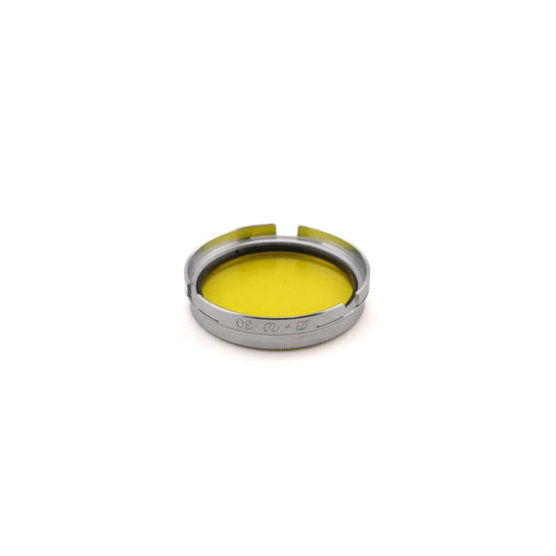 B+W 30mm Yellow Push-On Filter