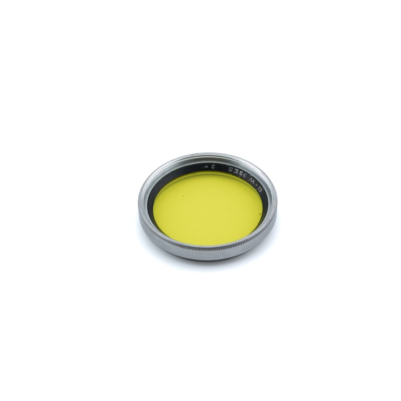 B+W 38mm Yellow Filter 2x