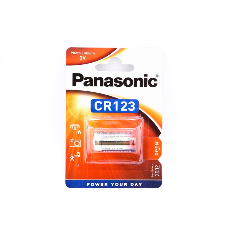 Panasonic CR123A 3V Lithium Battery