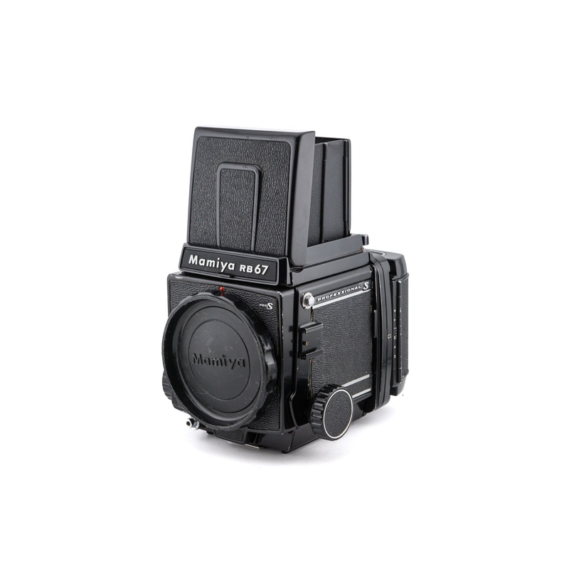 Mamiya RB67 Pro-S + 120 Pro-S 6x7 Film Back + Waist Level Finder