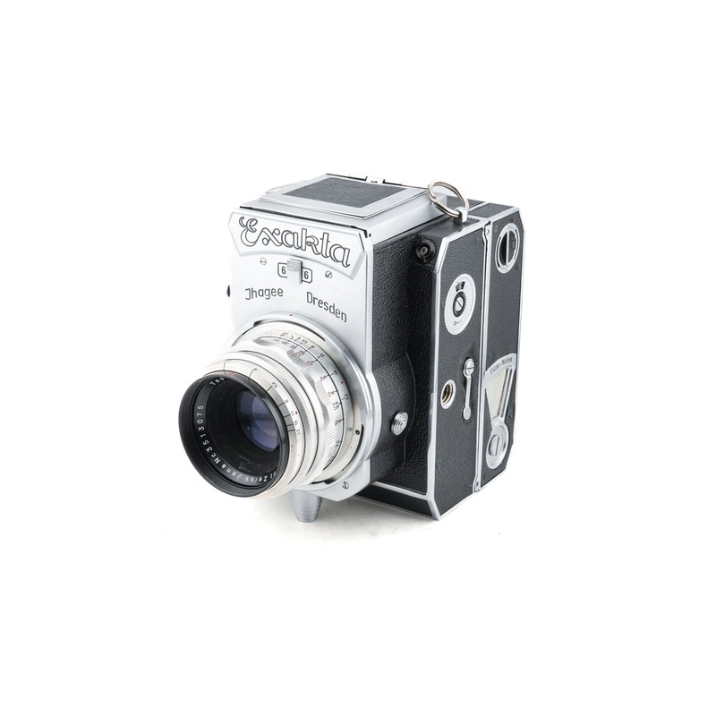 Ihagee Exakta 66 (Postwar) + 80mm f2.8 Tessar T Jena