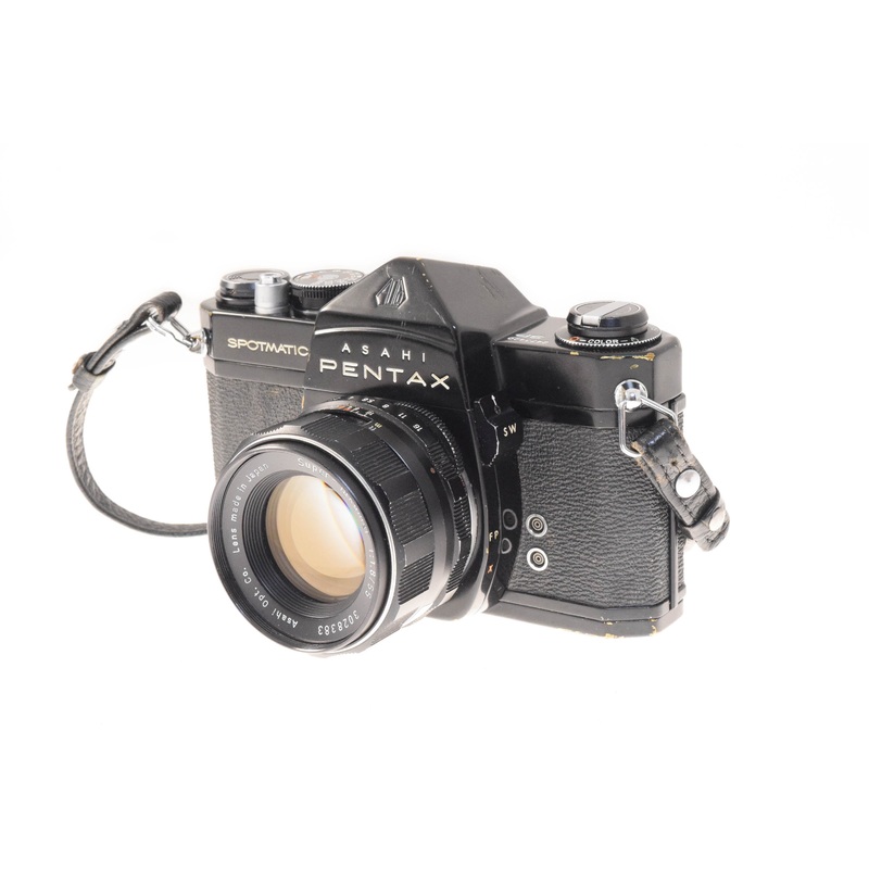 Pentax Spotmatic SP + 55mm f1.8 Super-Takumar