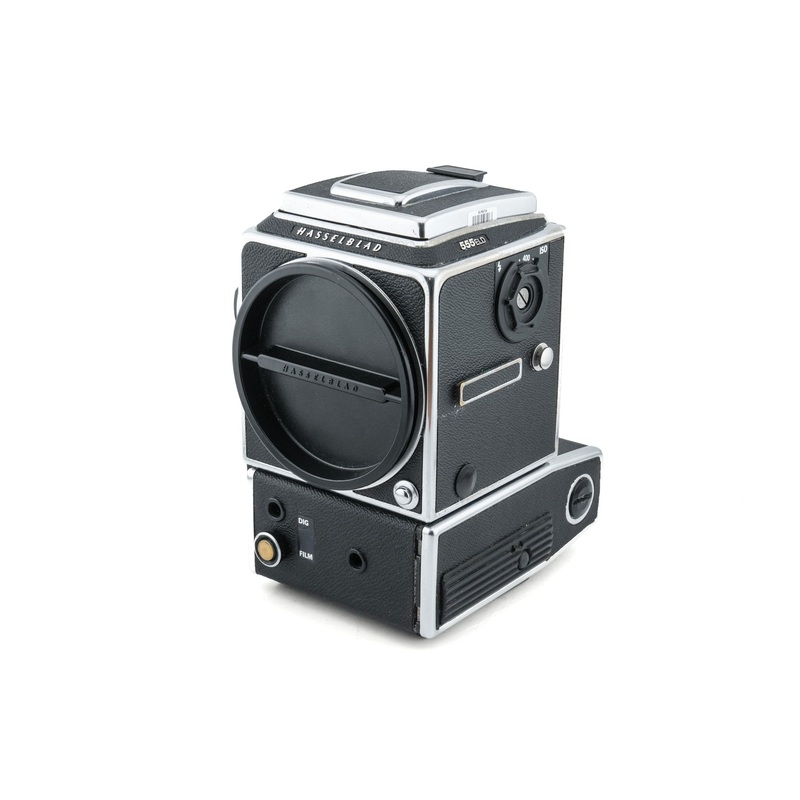 Hasselblad 555ELD + Waist Level Finder (New / 42315 Chrome)